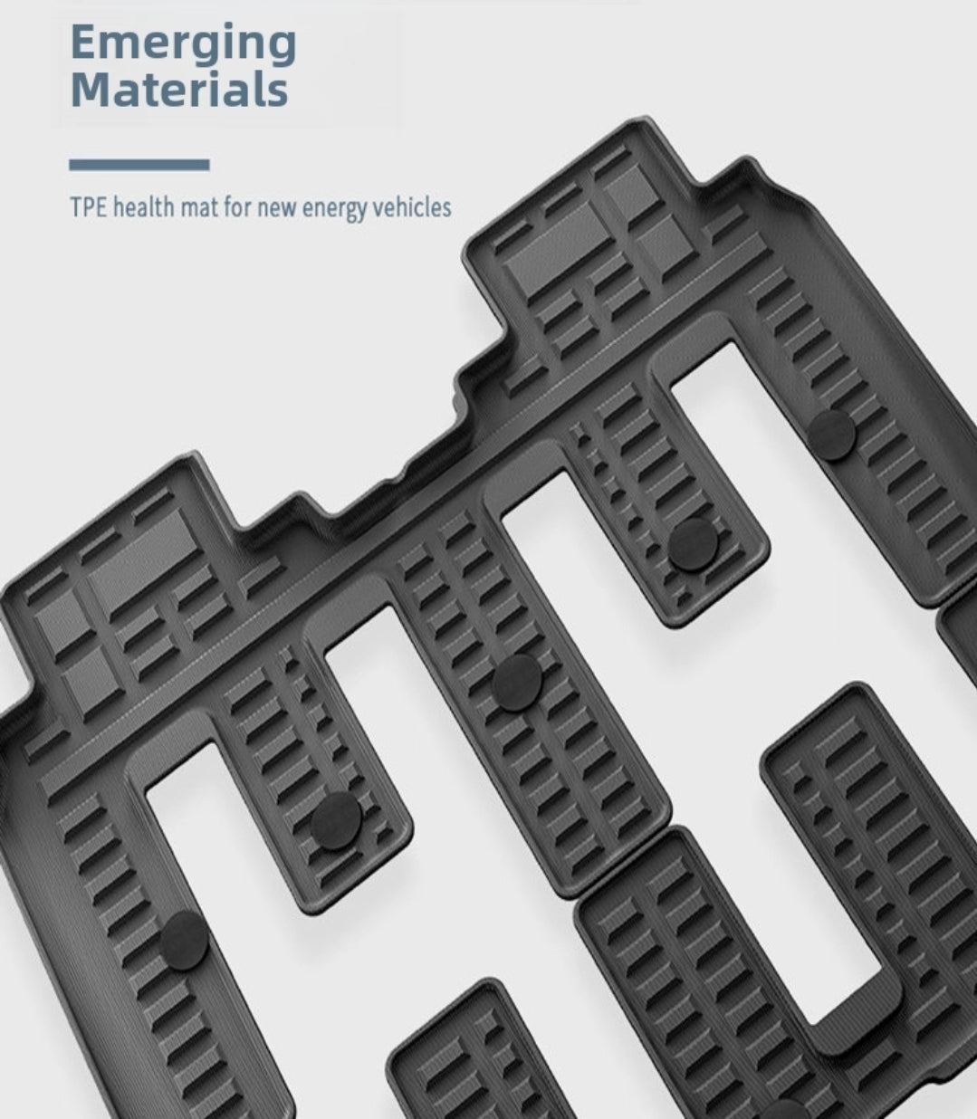 23-26 Models of Rox 01 , 2 Layers Car Floor Mats, Six-Seater/Seven-Seater Tpu + fabric Floor Mats, Full Coverage