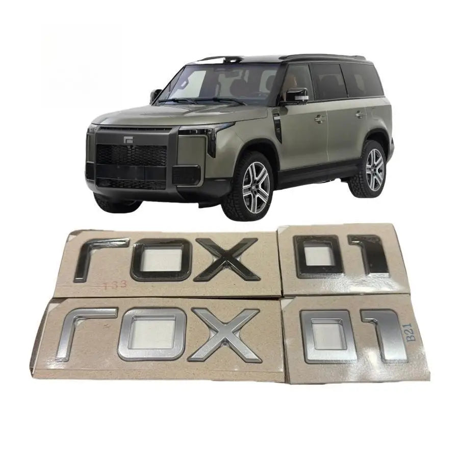 Original New Rox 01 Logo Car Auto Logo Accessory from Premium Auto Parts