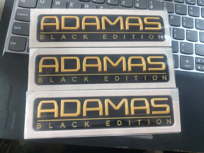 For Rox ADAMAS Car Original Letter Plate Letter Writing