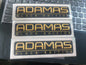 For Rox ADAMAS Car Original Letter Plate Letter Writing