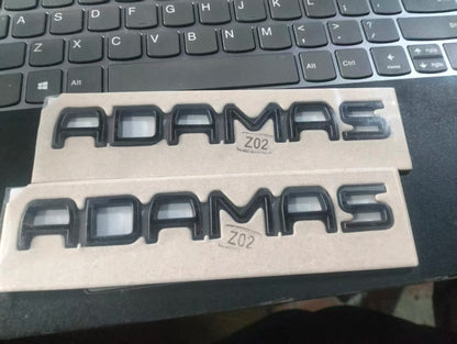 For Rox ADAMAS Car Original Letter Plate Letter Writing