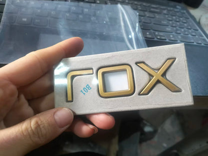 For Rox ADAMAS Car Original Letter Plate Letter Writing