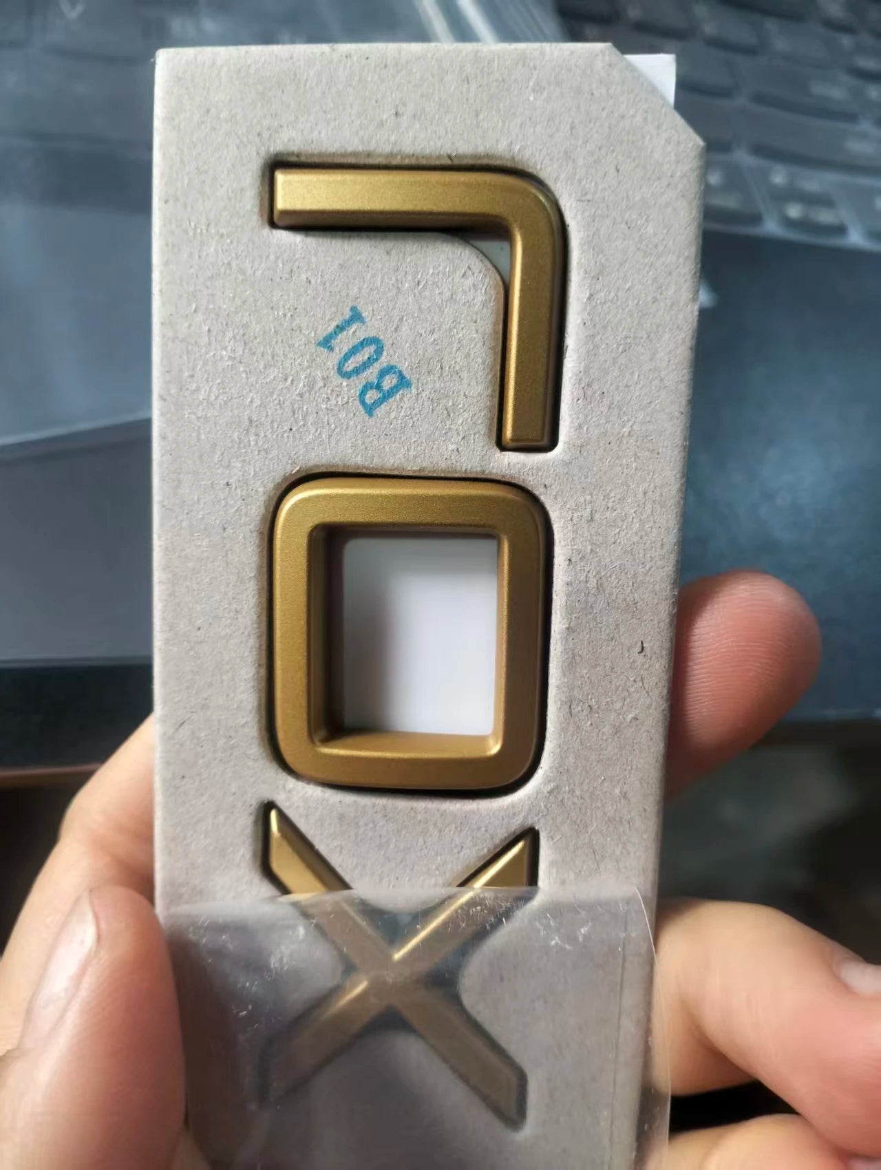 For Rox ADAMAS Car Original Letter Plate Letter Writing