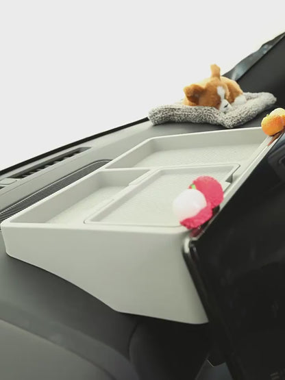 Car Screen Rear Silicone Storage Box Fit for BYD Leopard 7 Titanium 7 Auto Dashboard Multi-functional Storage Box Upgrade Parts