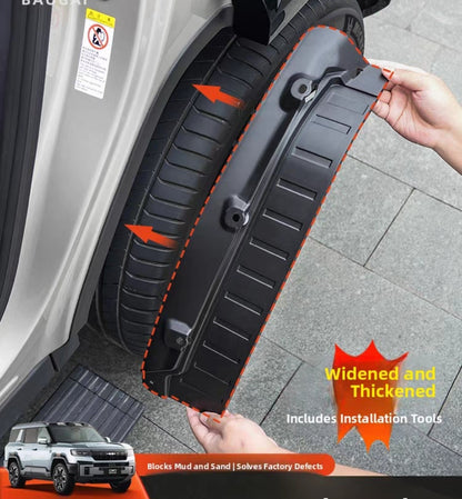 Leopard 8 Rear Wheel Liner Fender, Door Mudguard