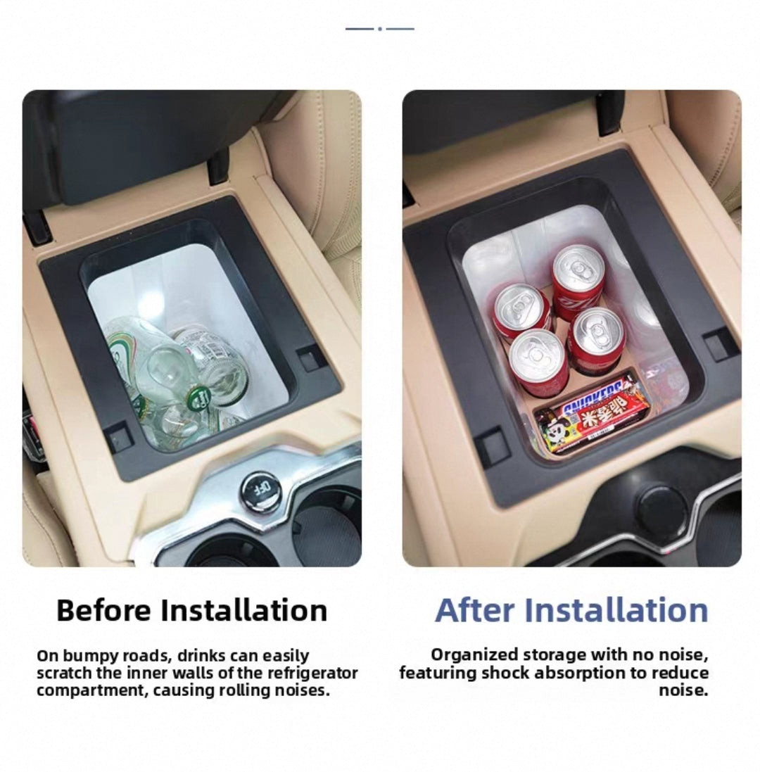 Suitable for Leopard 8 Central Control Refrigerator Silicone Pad Storage Box