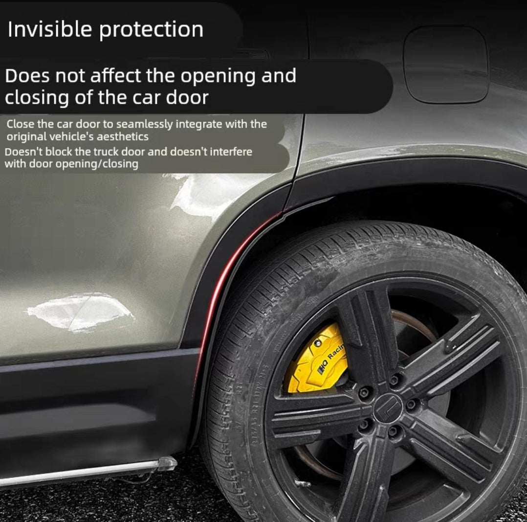 Rox 01 Rear Wheel Lined Fender[2 Piece Set]Equip ped with Installation Tools