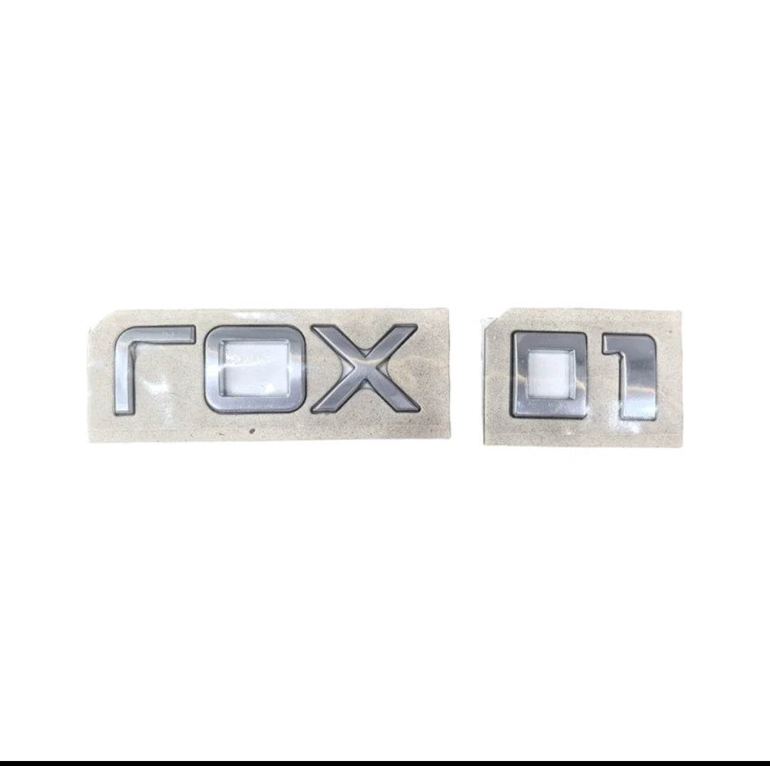 Original New Rox 01 Logo Car Auto Logo Accessory